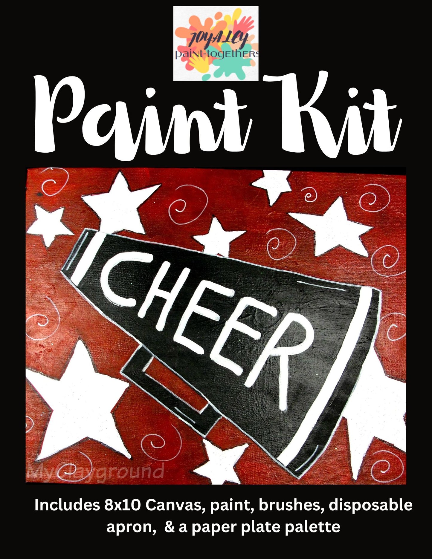 Super Bowl Cheer Paint Kit
