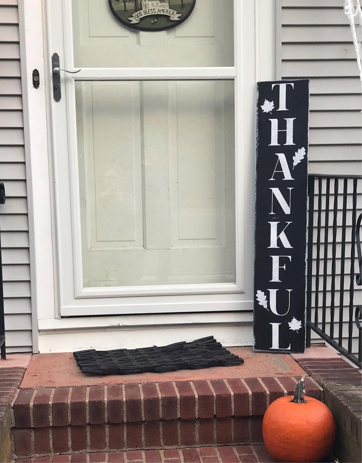 Halloween/Thanksgiving Porch Sign 4’ Tall