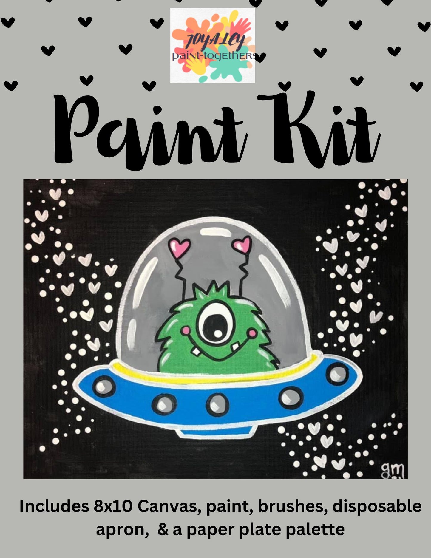 Fuzzy Alien Paint Kit