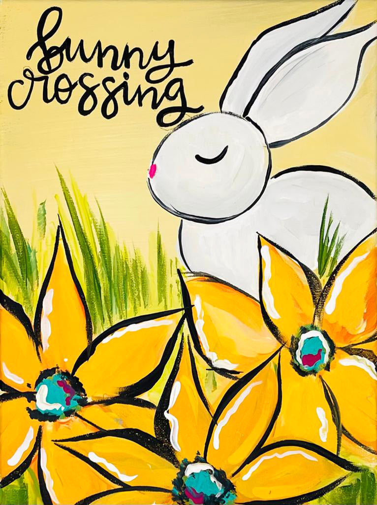 Bunny Crossing Paint Kit