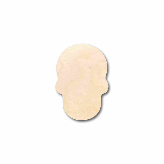 Unfinished Wood Sugar Skull Silhouette - Craft- up to 46" DIY