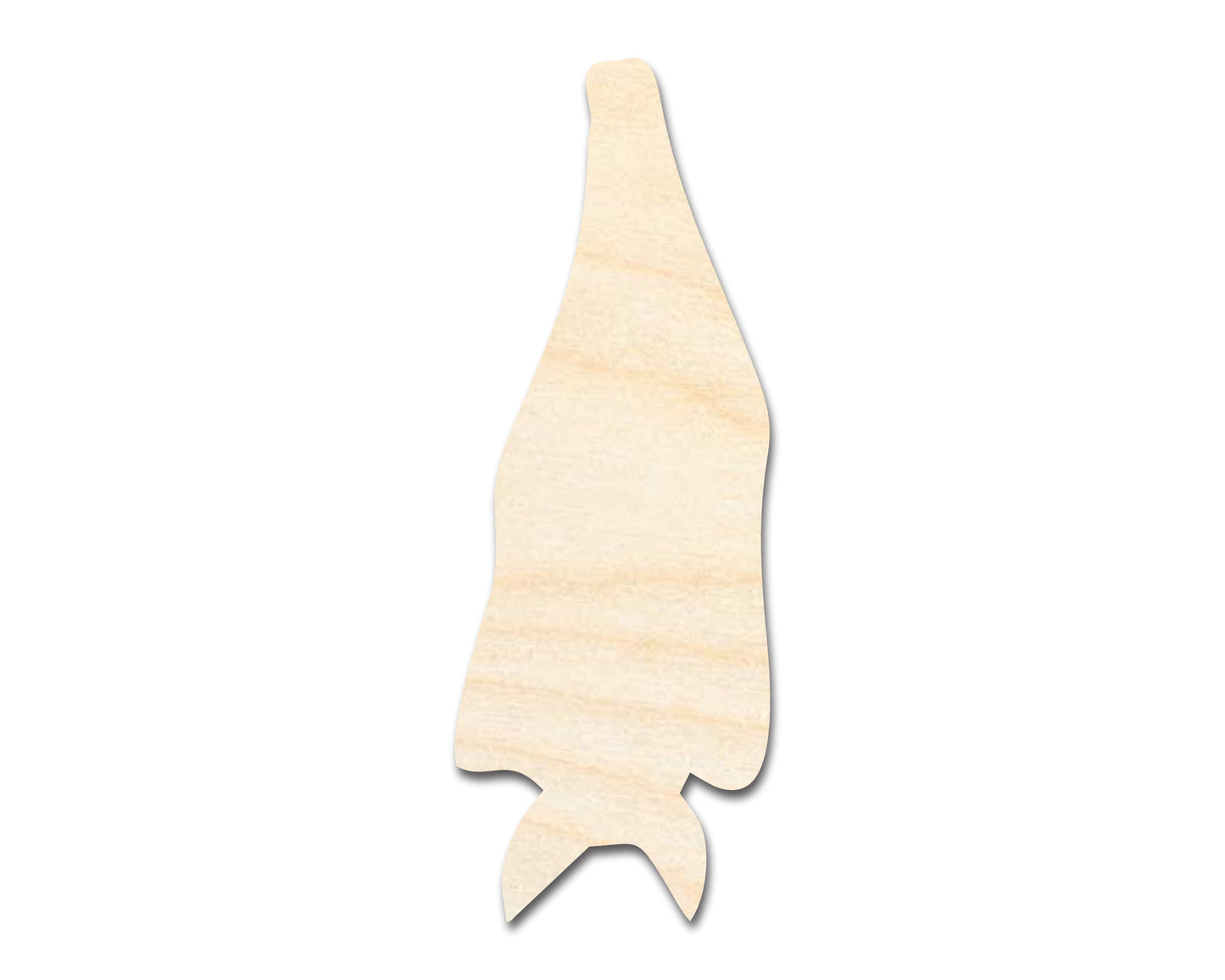 Unfinished Wood Hanging Bat Shape - Craft - up to 46"