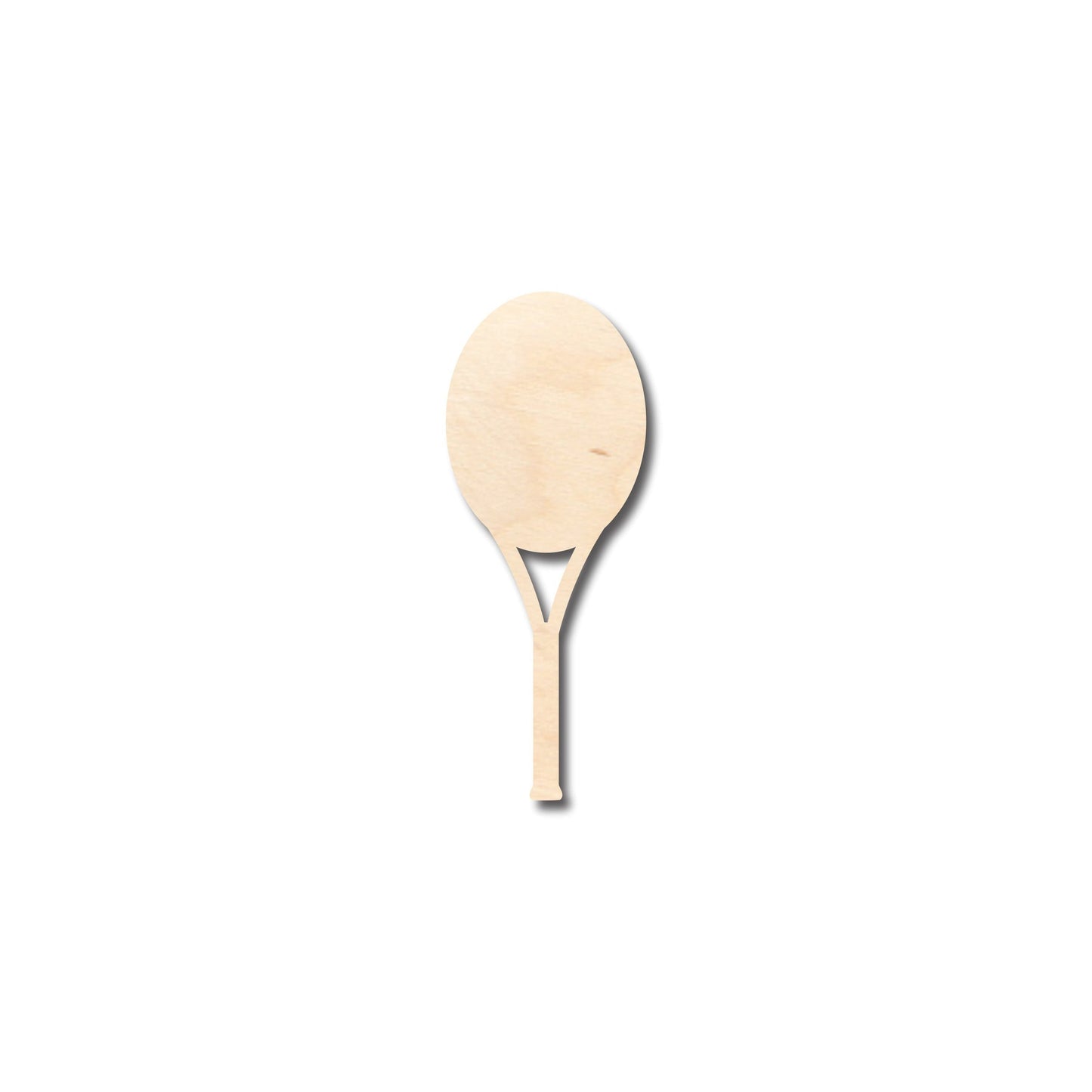 Unfinished Wood Tennis Racket Shape - Craft - up to 46" DIY