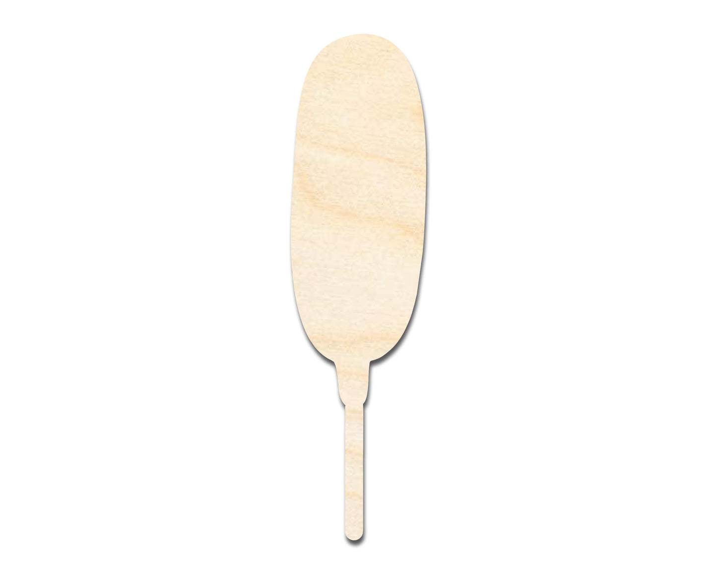 Unfinished Wood Corn Dog Shape | Food | Fun Fair | Craft Cutout | up to 46" DIY