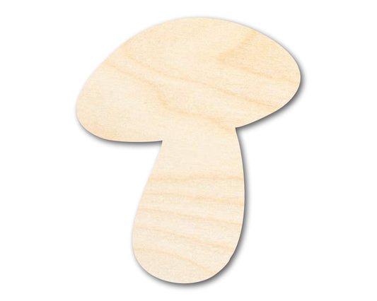 Unfinished Wood Mushroom Shape | DIY Craft Cutout | up to 46" DIY