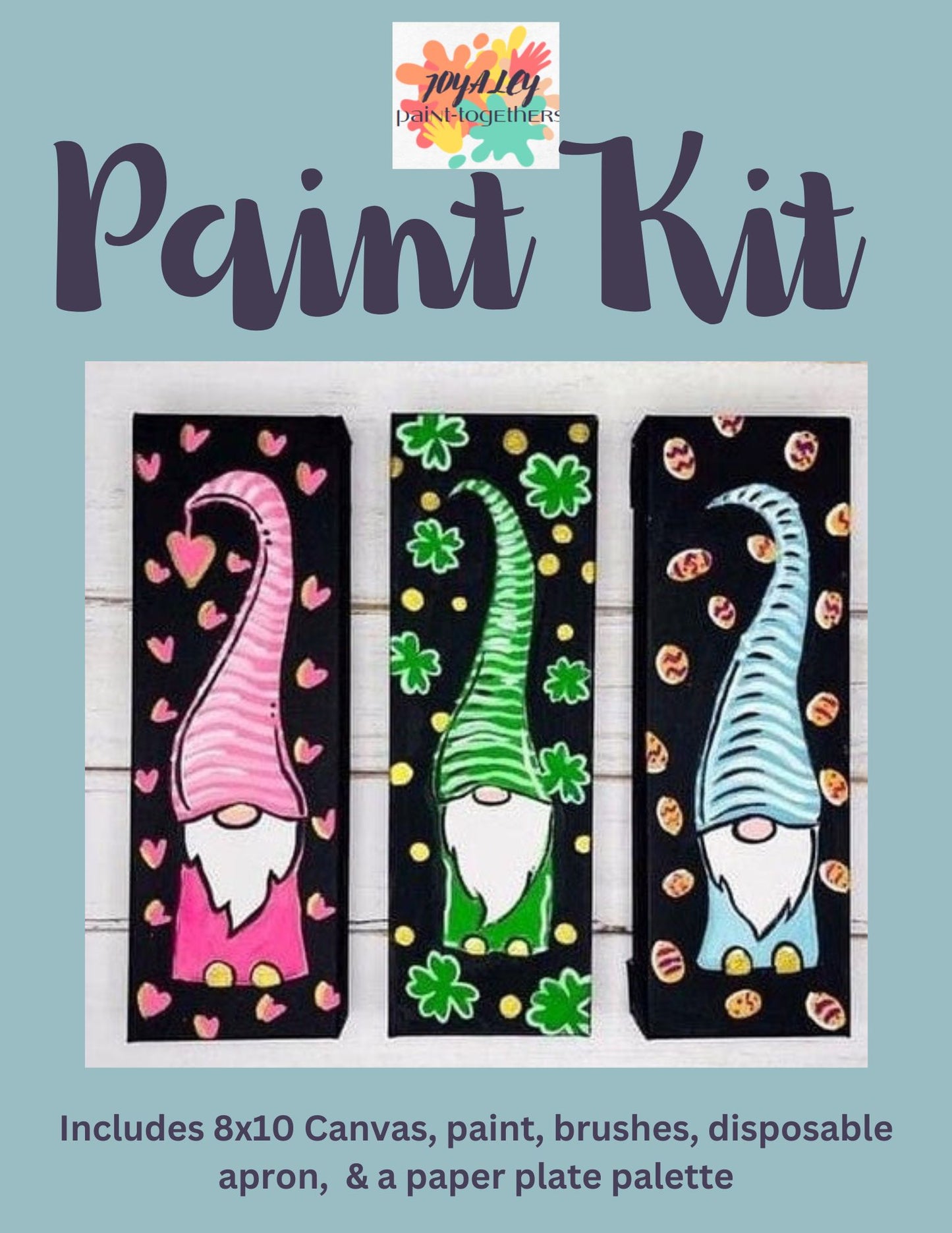 3 Seasons of Gnomes Paint Kit