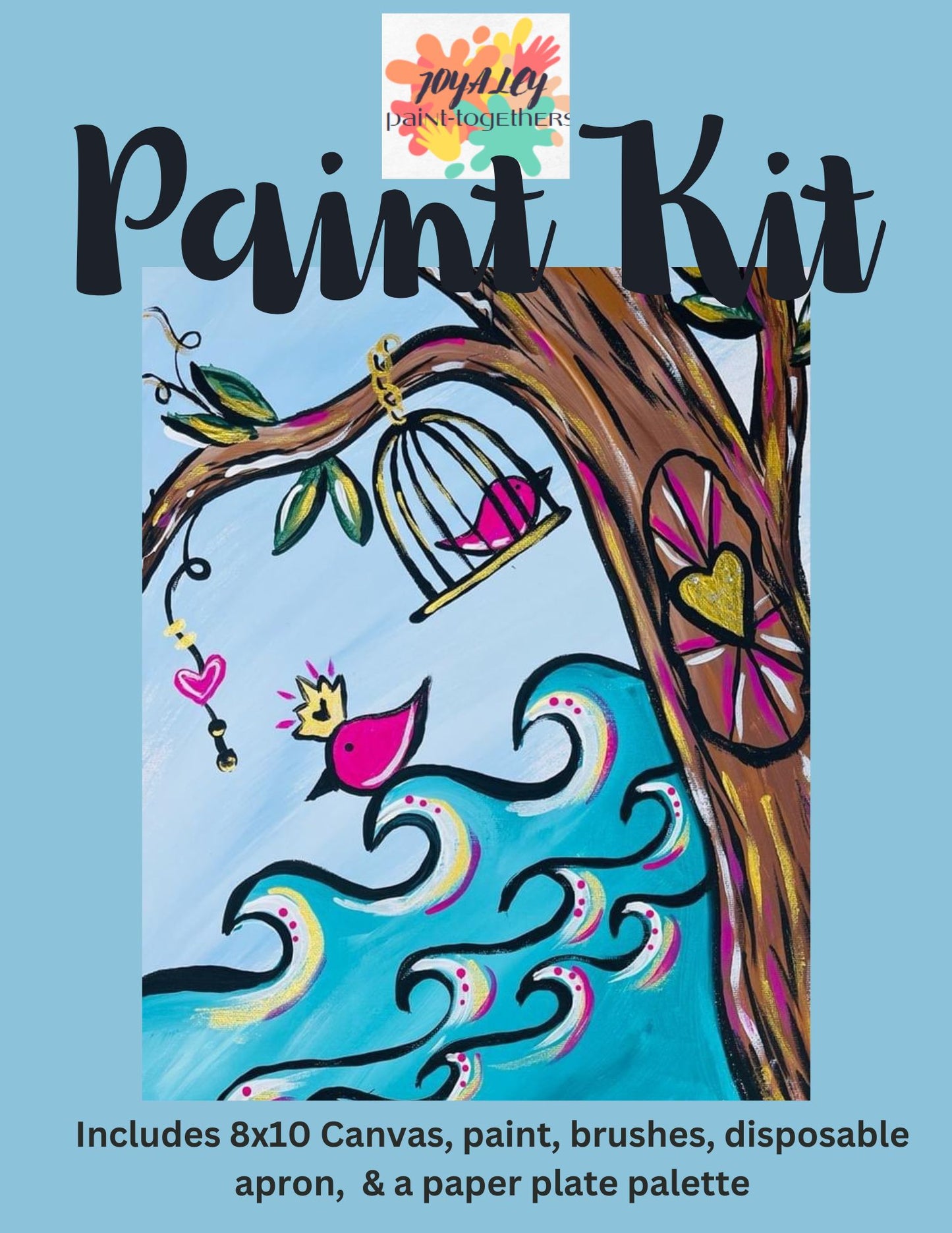 Whimsical Way  Paint Kit