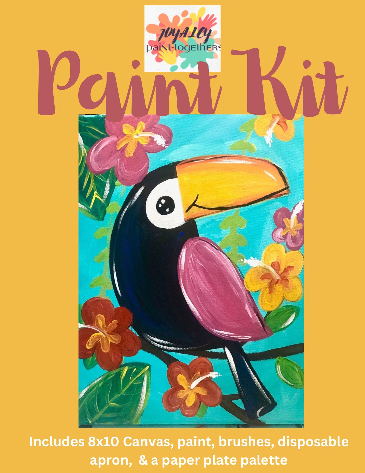 Tropical Toucan Paint Kit
