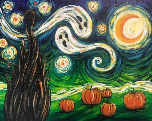 10/29/25 - Black Light Paint Night at The Front Porch
