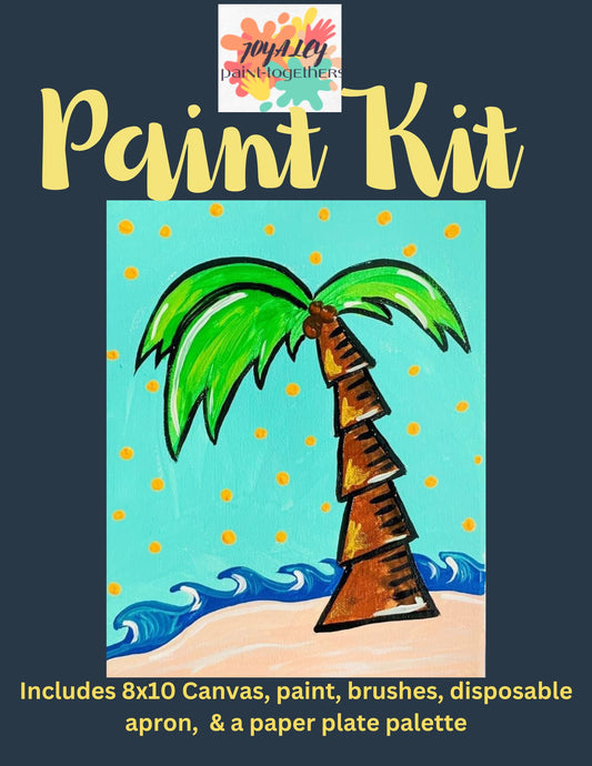 Tropical Tree Paint Kit