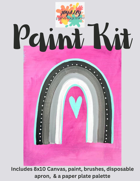 Boho Rainbow Paint Kit