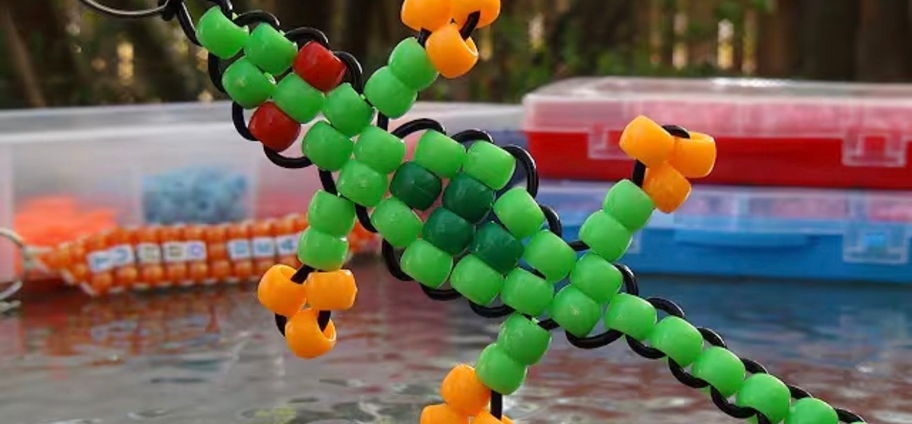 Make Your Own Lizard Keychain Kids Craft at Super Juice Wyckoff