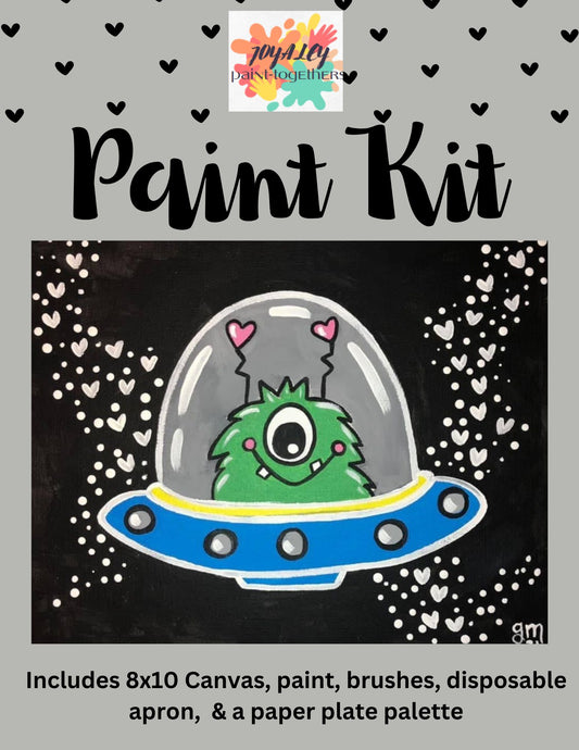 Fuzzy Alien Paint Kit