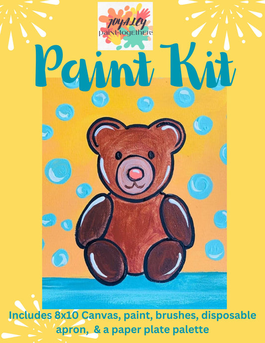 Teddy Bear Paint Kit