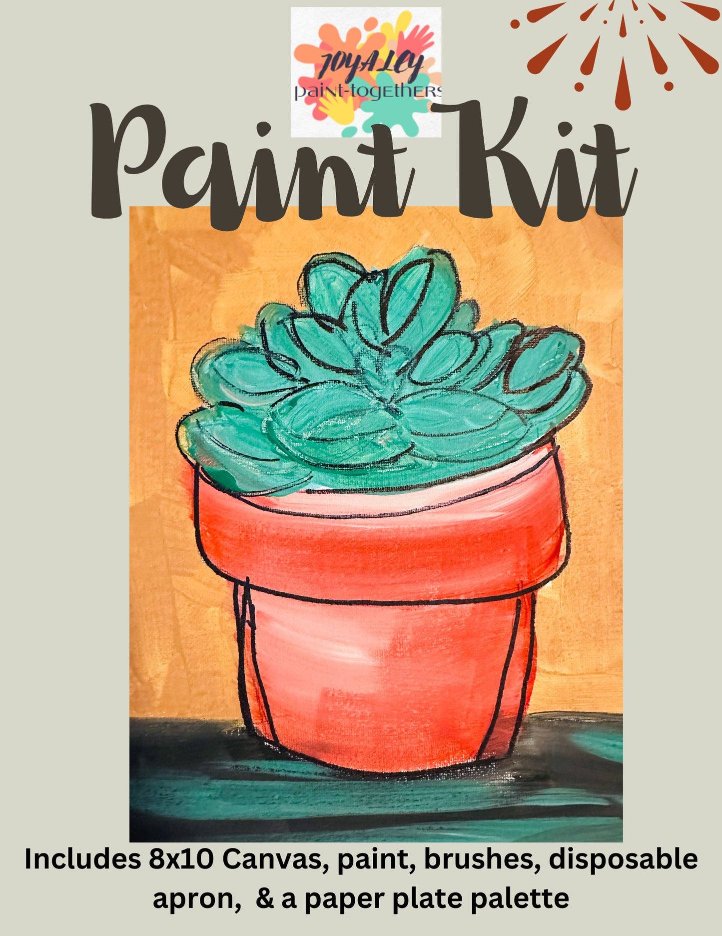 Succulent Paint Kit