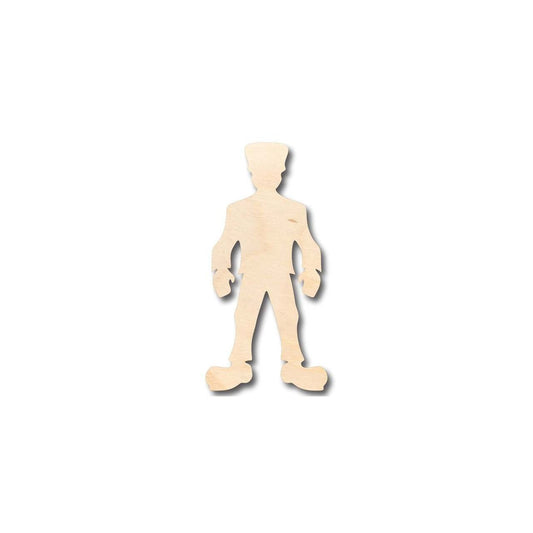 Unfinished Wood Frankenstein Monster Shape - Halloween - Craft - up to 46" DIY