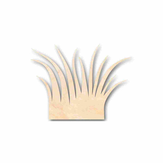 Unfinished Wood Grass Shape - Plants - Craft - up to 46" DIY