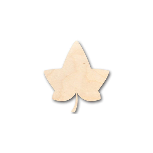 Unfinished Wood Ivy Leaf Shape - Fall - Craft - up to 46" DIY