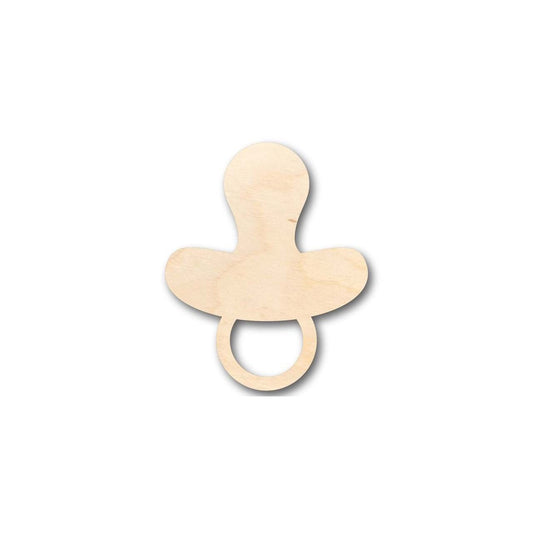 Unfinished Wood Pacifier Shape - Nursery Decor - Craft- up to 46" DIY