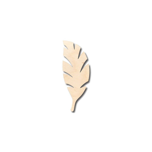 Unfinished Wood Palm Tree Leaf Shape - Craft - up to 46" DIY