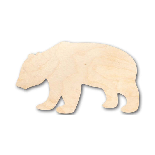 Unfinished Wood Panda Bear Shape - Animal - Craft - up to 46" DIY