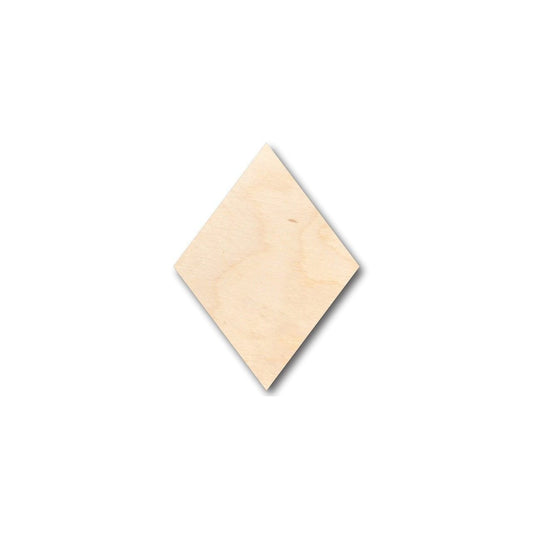 Unfinished Wood Rhombus Shape - Craft - up to 46" DIY