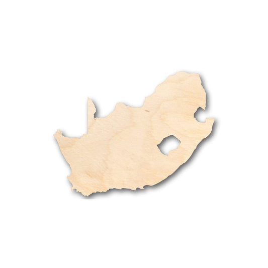 Unfinished Wood South Africa Shape - Africa - Country - Craft - up to 46" DIY
