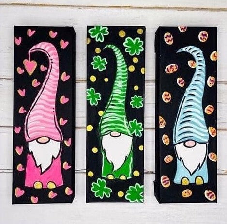 3 Seasons of Gnomes Paint Kit