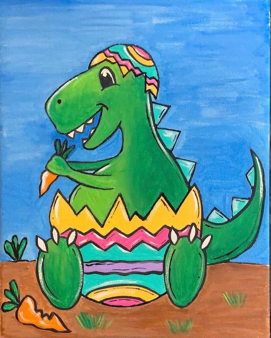 Dinosaur Easter Egg Paint Kit