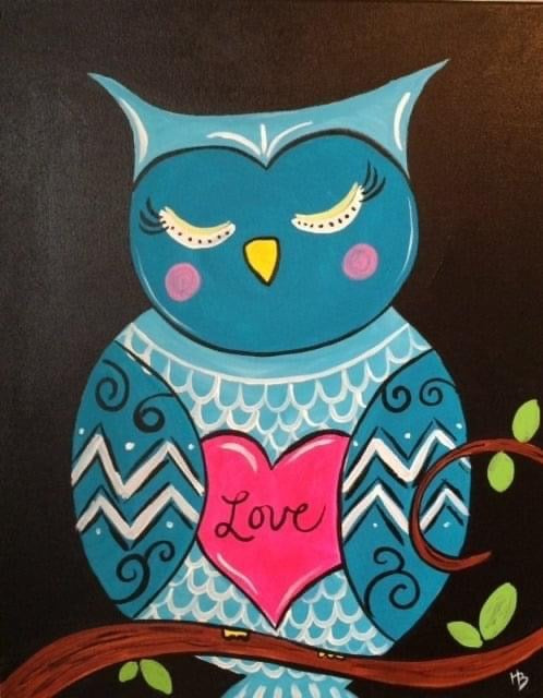 Love Owl Paint Kit