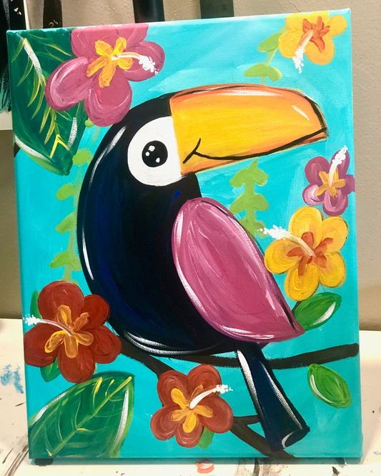 Tropical Toucan Paint Kit