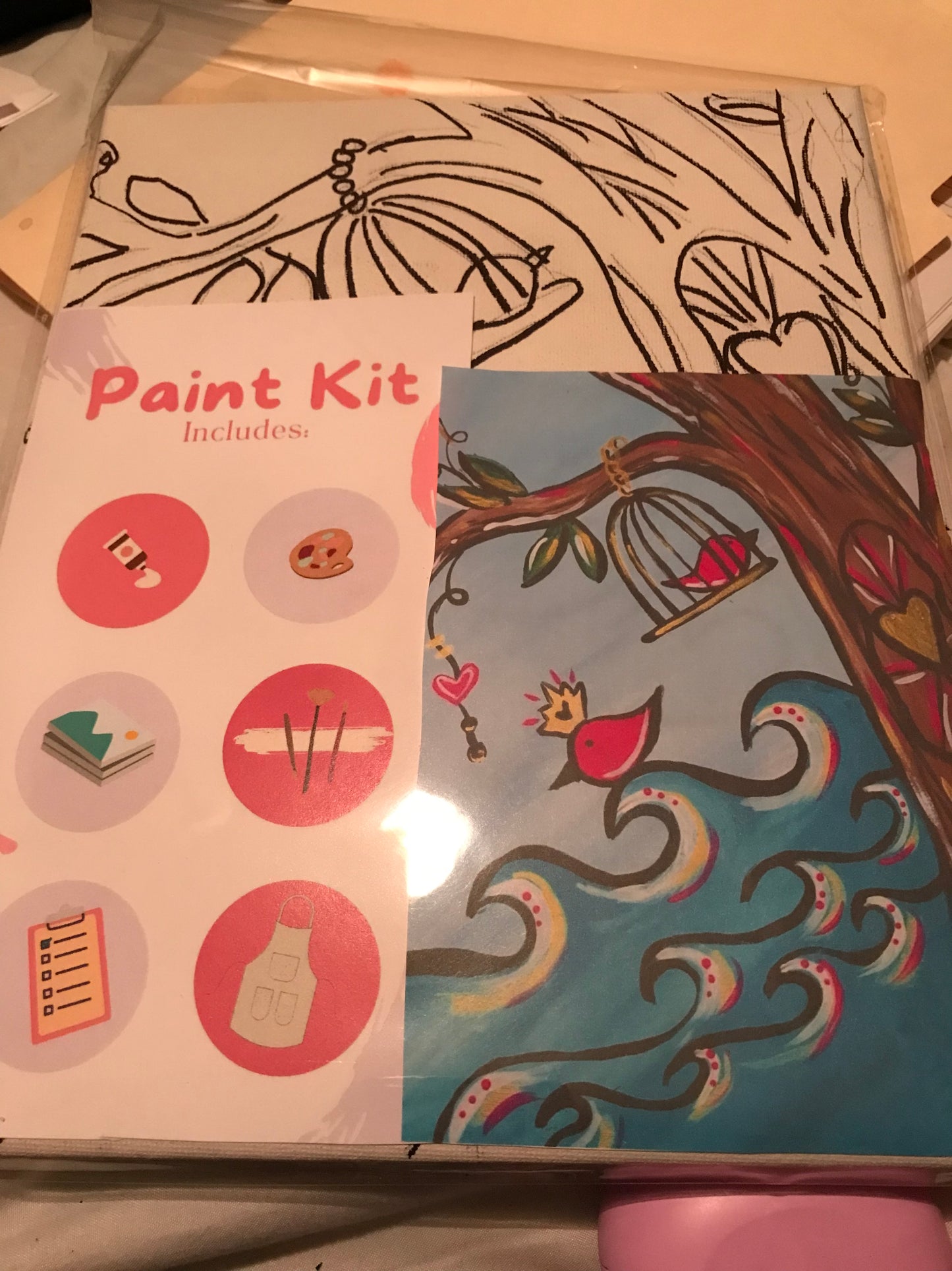 Whimsical Way  Paint Kit