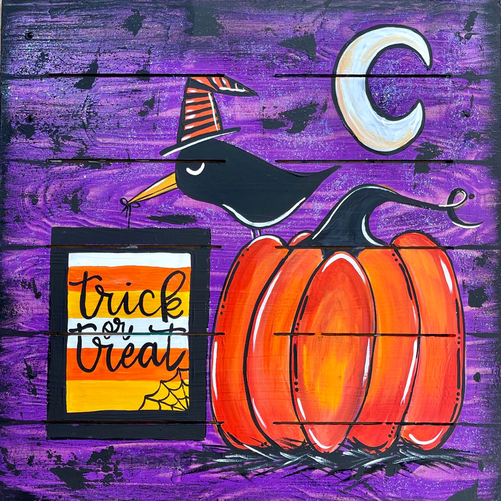 Trick or Treat Pumpkin Paint Kit