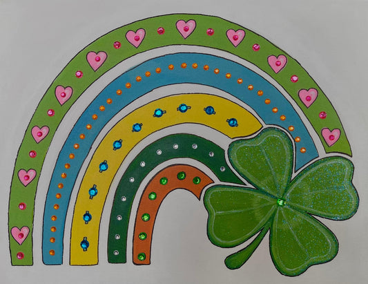Shamrock Rainbow Paint Kit
