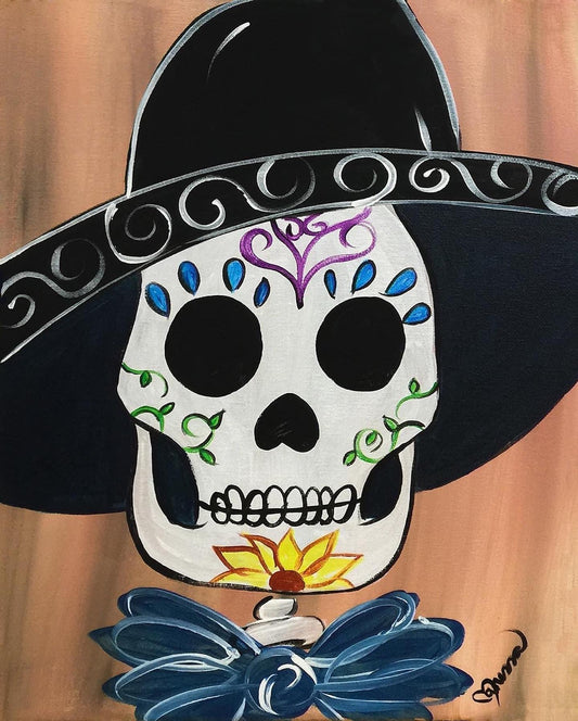 Señor Skeleton Paint Kit