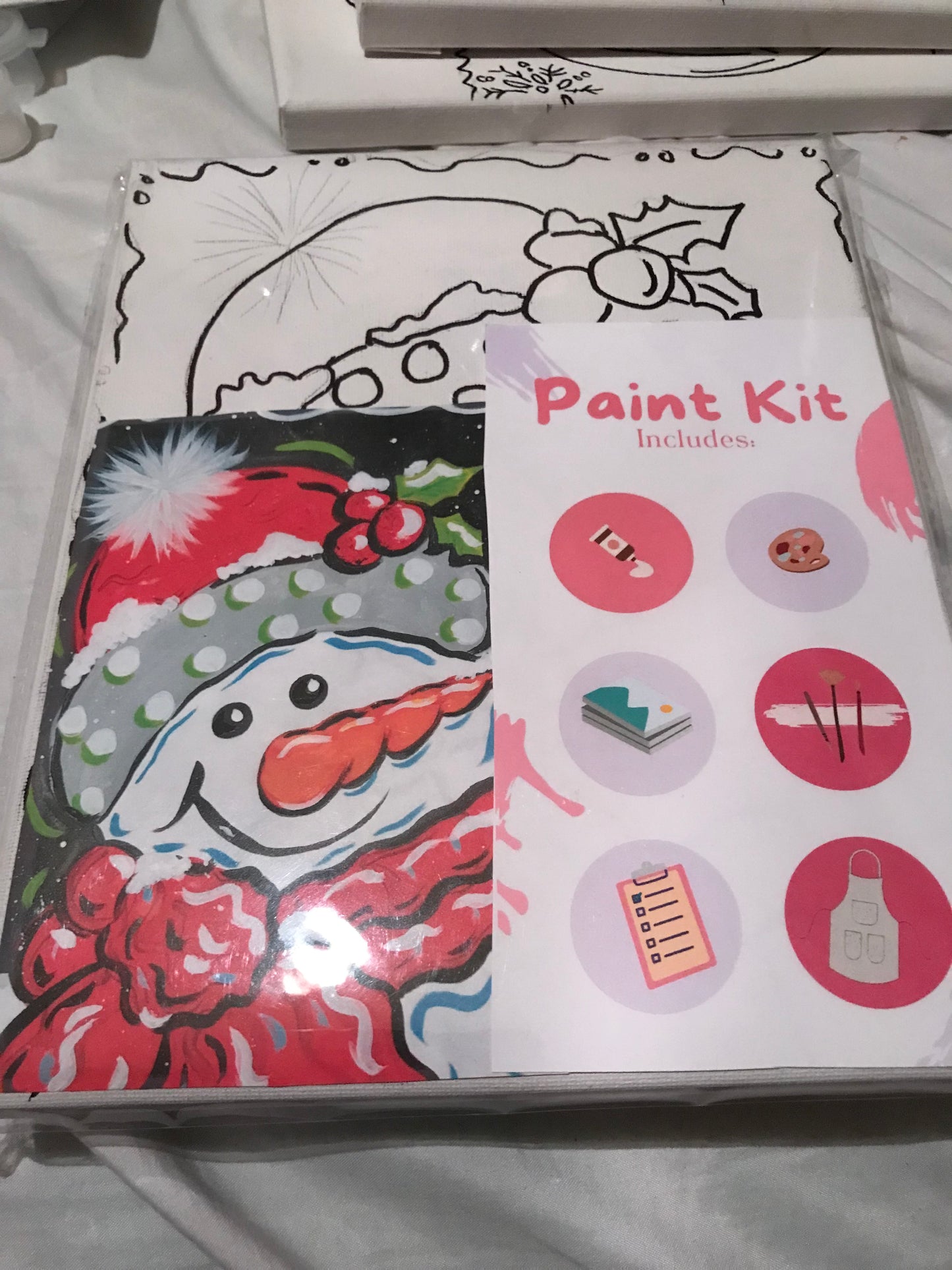 Cozy Snowman Paint Kit